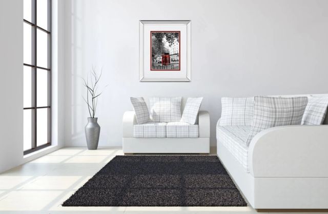 Classy Art Telephone by Emily Navas Mirror Framed Wall Art-3