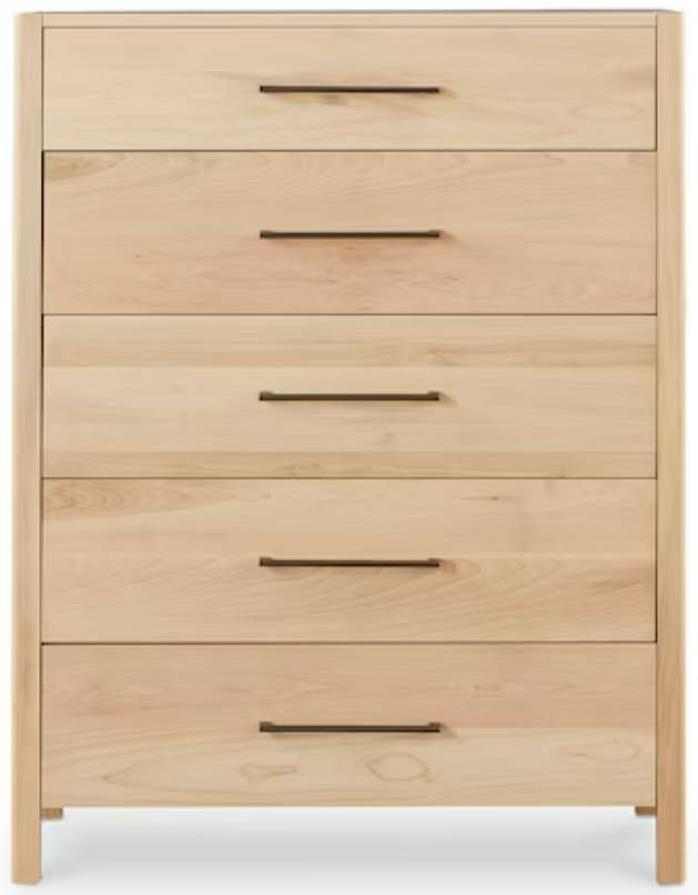 Bassett® Furniture BenchMade Parkway Lucent 5-Drawer Chest-1