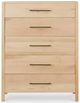 Bassett® Furniture BenchMade Parkway Lucent 5-Drawer Chest-1