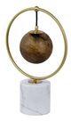 A & B Home Gold Glass and Marble Table Lamp-1