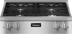 Miele 30" Gas Clean Touch Steel Rangetop
