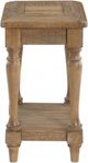 Winners Only® Augusta Rustic Brown Chair Side Table-2