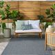 Nourison Home™ Tulum Denim Chevron 5'x7' Area Rug-3