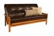 Kodiak Furniture Monterey Oregon Trail Java/Butternut Full Futon with Mattress-0