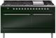 Ilve® Nostalgie II Series 60" Emerald Green Pro Style Dual Fuel Range-0