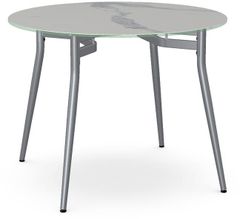 Amisco Customizable Alys 30" Italian Porcelain Round Table