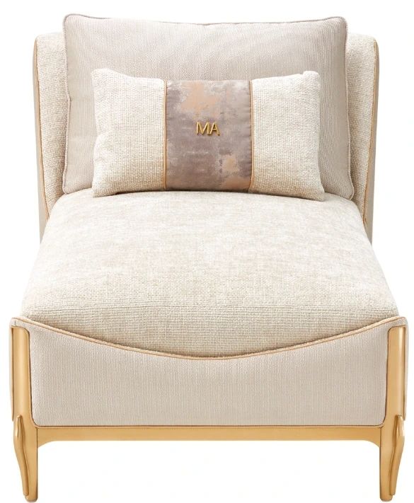 Michael Amini® La Terrazza Cappucino/Light Champagne Chaise-1