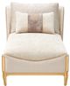 Michael Amini® La Terrazza Cappucino/Light Champagne Chaise-1