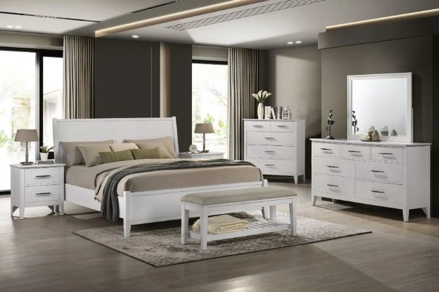 Intercon Andover White Nightstand-1