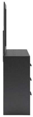 Signature Design by Ashley® Broachmyn Black/Gray Dresser and Mirror-2