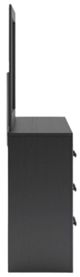 Signature Design by Ashley® Broachmyn Black/Gray Dresser and Mirror-2