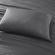 Olliix by Madison Park 525 Thread Count Charcoal Full Cotton Rich Sheet Set-2