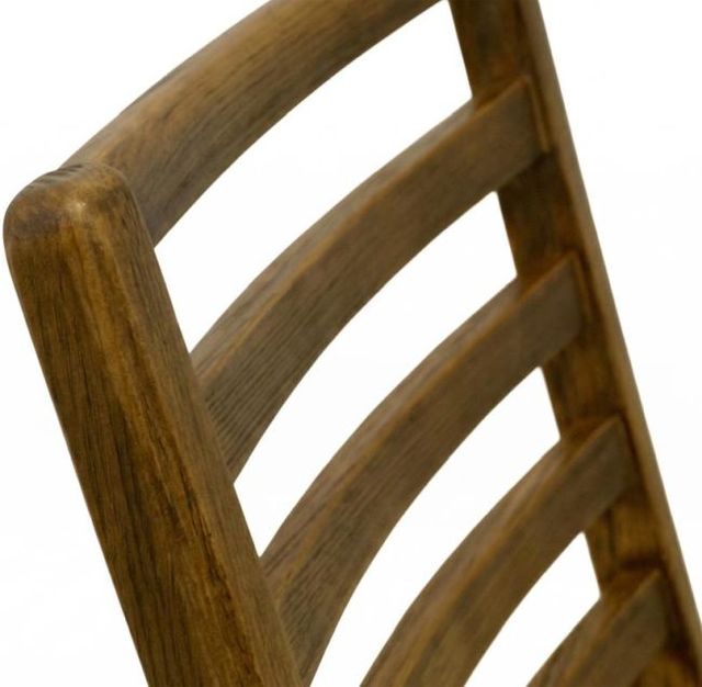 International Furniture Direct Balam Brown Dining Side Chair-4