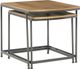 Signature Design by Ashley® Drezmoore 2-Piece Light Brown Nesting End Table Set with Black Metal Base-1