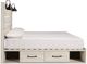 Signature Design by Ashley® Cambeck Whitewash King 2-Drawer Storage Panel Bed-2