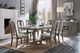 ACME Furniture Zumala 2-Piece Beige/Weathered Oak Side Chair Set-1