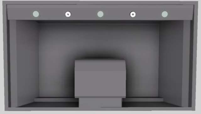 Vent-A-Hood® Designer Series 42" Gunsmoke Wall Mounted Range Hood-3