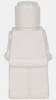 Sagebrook Home 12" White Block Man Figure-1