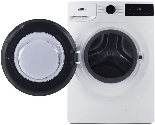 Summit® 1.9 Cu. Ft. White Front Load Compact Washer -1