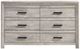 Elements International Eleanor White Dresser -3