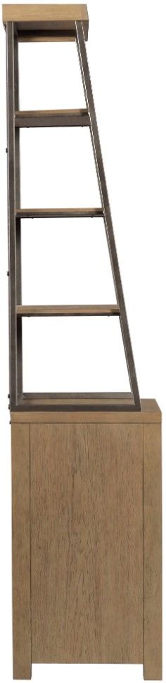 Hammary® Maya Natural Pecan Pier Cabinet Package-3