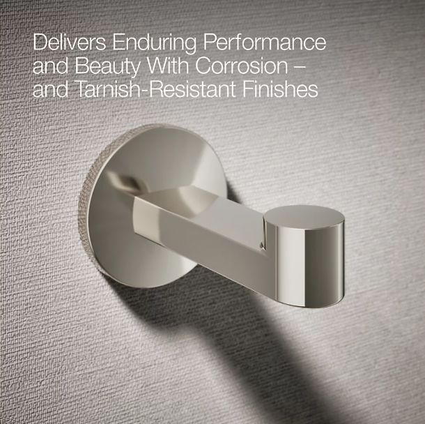 KOHLER® Components® Vibrant Polished Nickel Robe Hook-4