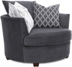 Fauteuil 2992 en tissu gris Decor-Rest®