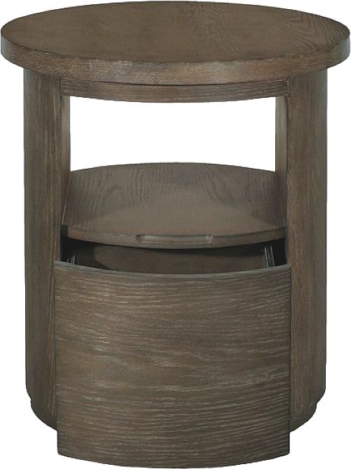 Magnussen Home® Bosley Porpoise Round End Table-2