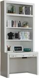 Parker House® Catalina 2-Piece Cottage White 40" Library Desk and Hutch-0