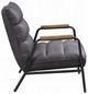 ACME Furniture Nignu Gray/Matt Iron Accent Chair-4