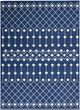 Nourison Home™ Grafix Navy 5'x7' Style 1 Area Rug-0