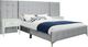 Elements International Emma 3-Piece Silver Grey King Bed Set-0