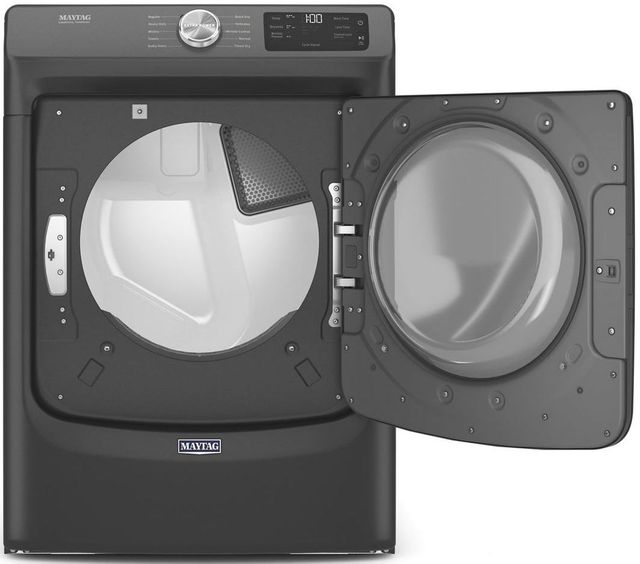 Maytag® Volcano Black Front Load Washer & Gas Dryer Laundry Pair-3