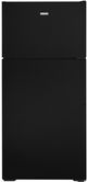 Hotpoint® 28" 15.6 Cu. Ft. Black Top Freezer Right Swing Refrigerator-0