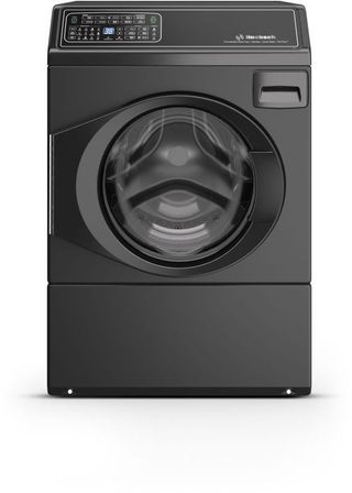 Huebsch® 3.5 Cu. Ft. Matte Black Front Load Washer with Pet Plus™