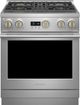 Monogram® 4 Piece Stainless Steel Gas Kitchen Package-2