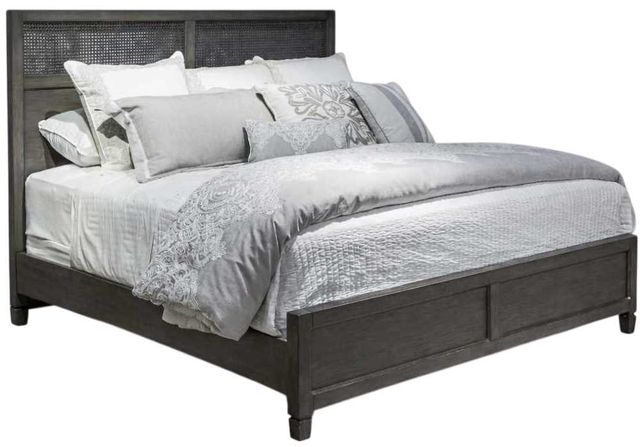 Liberty Furniture Caruso Heights Aged Whiskey Queen Panel Bed-0