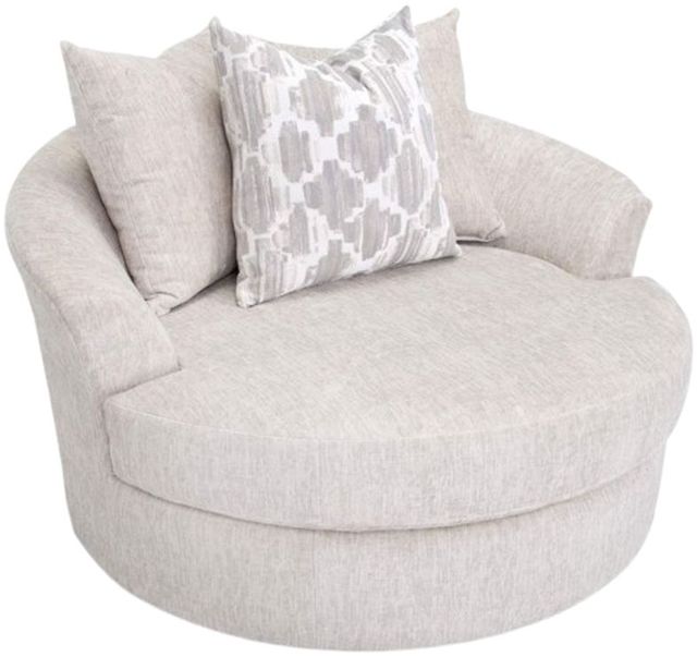 Franklin™ Adler Lush Cream Swivel Lounger-3