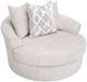 Franklin™ Adler Lush Cream Swivel Lounger-3