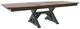 Mavin Customizable 42" x 72" Boat Extendable Dining Table with 2 Leaves-0