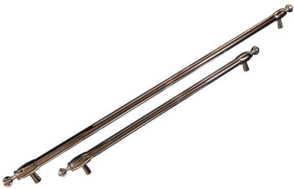 Bertazzoni Heritage Series Stainless Steel Handle Kit for 36 Built-in Refrigerator-0