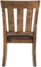 Jofran Inc. Cannon Valley Brown Slat Back Dining Side Chair-3