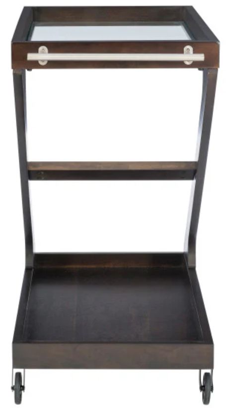 Powell® Z Umber Bar Cart-4