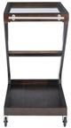 Powell® Z Umber Bar Cart-4