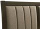 Coaster® Wilkes Brown/Dark Cocoa California King Upholstered Panel Bed-5