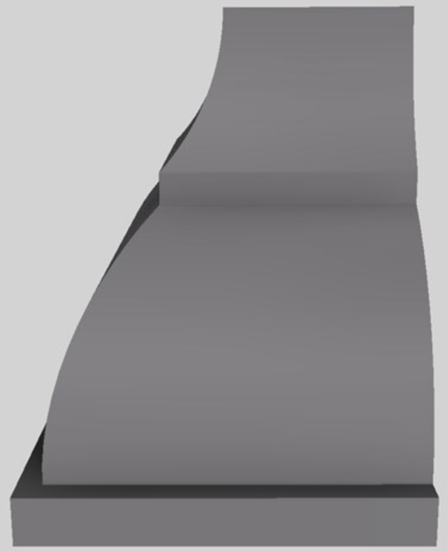 Vent-A-Hood® Designer Series 36" Gunsmoke Wall Mounted Range Hood-1