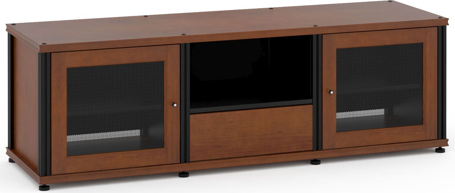 Salamander Designs® Synergy Model 236 AV Cabinet-Dark Cherry/Black