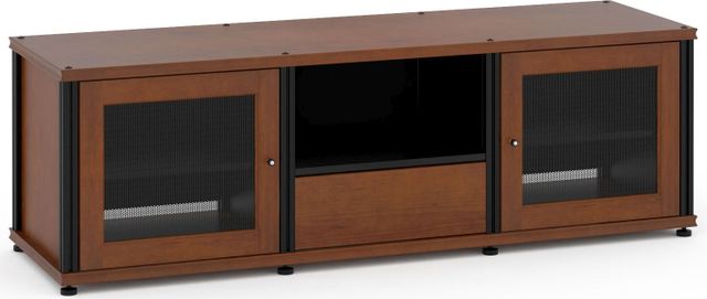 Salamander Designs® Synergy Model 236 AV Cabinet-Dark Cherry/Black-0