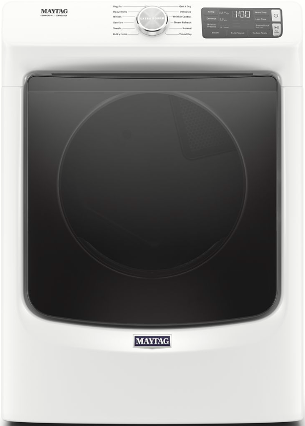 Maytag® 7.3 Cu. Ft. White Electric Dryer-0