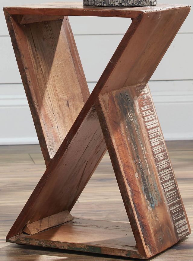 Coaster® Lily Reclaimed Wood Accent Table-1